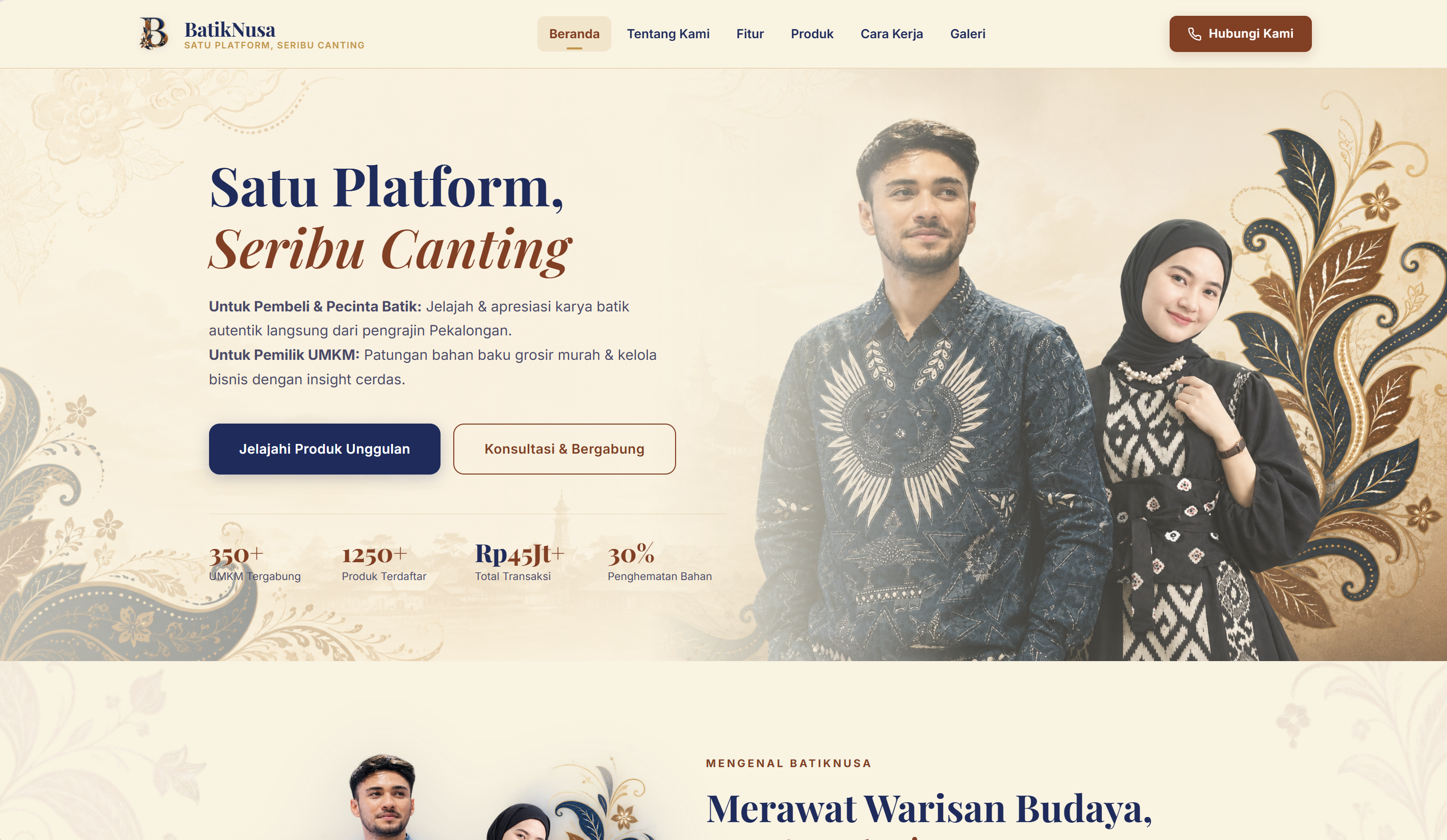 Batik Web Project